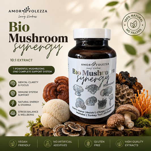 Bio Mushroom Immune Support Extract - 120 caps