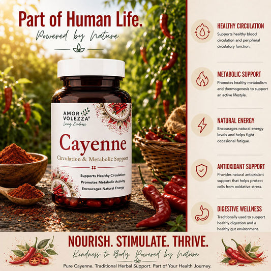 Cayenne (Circulation & Metabolic Support) 30 caps
