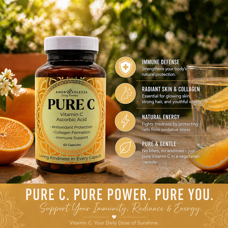 Pure C (Vitamin C – Immune Support) - 60 caps