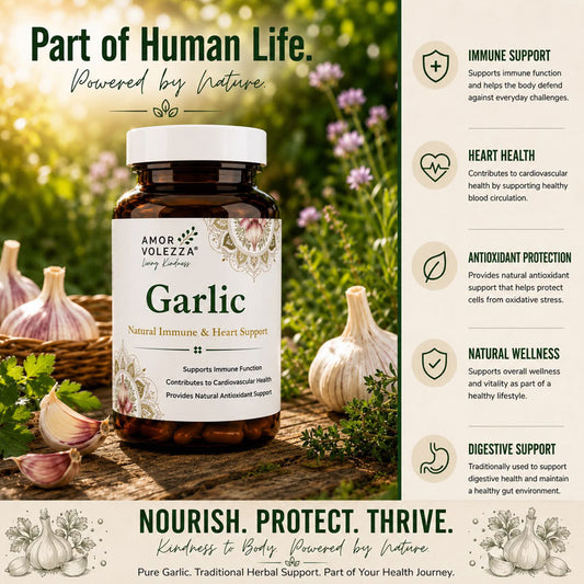 Garlic (Natural Immune & Heart Support) 30 caps