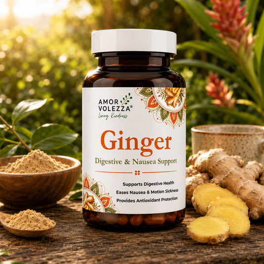 Ginger (Digestive & Nausea Support) 60 caps
