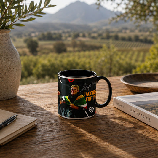 Jacques Freitag Commemorative Mug - Black