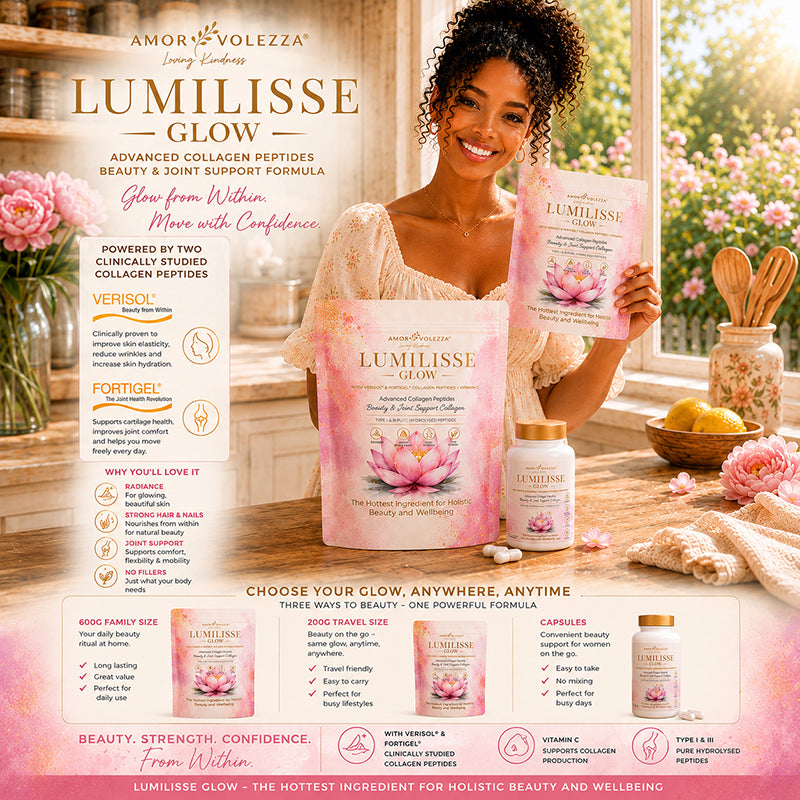 Lumilisse Glow Beauty & Joint Hydrolysed Collagen Peptides I & III – 600g