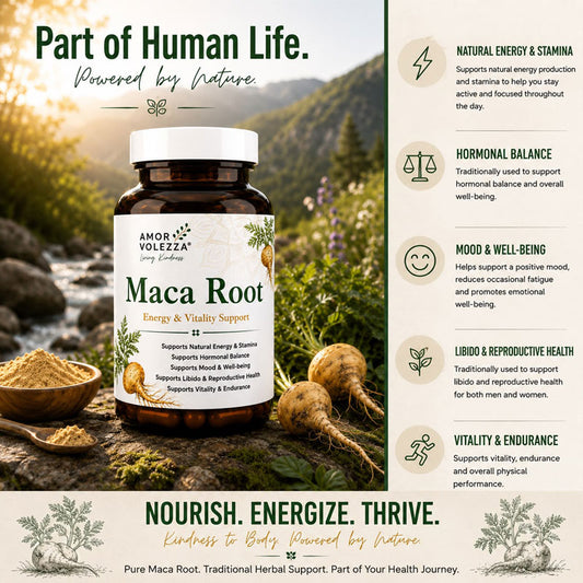 Maca Root (Energy & Vitality Support) 60 caps