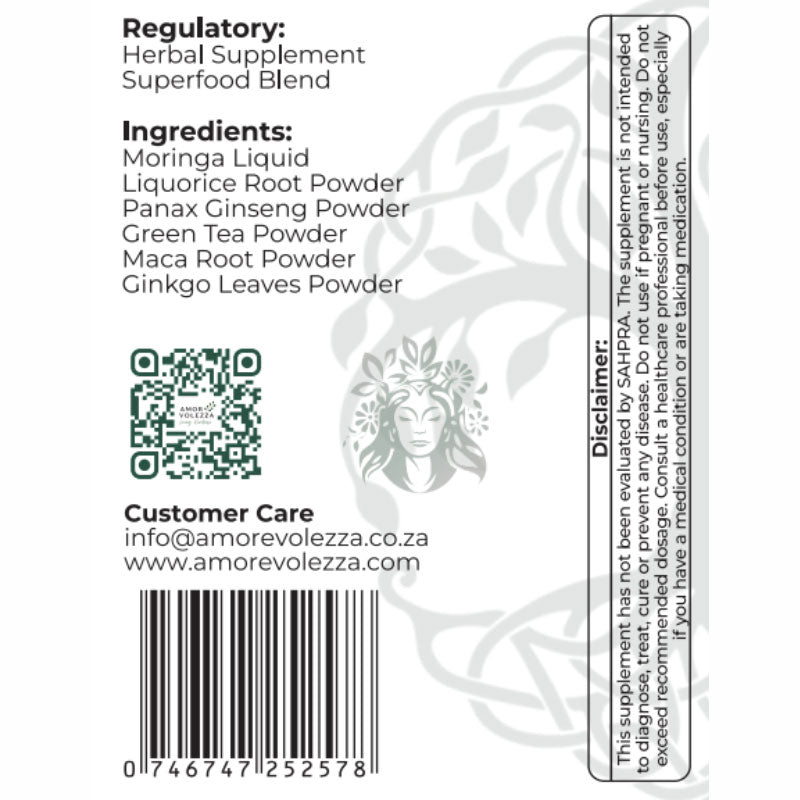 Moringa Energy Tonic (Energy & Clarity) - 250ml