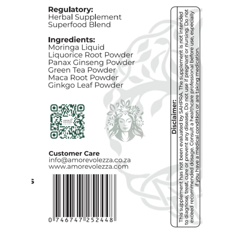 Moringa Energy Tonic (Energy & Clarity) - 500ml