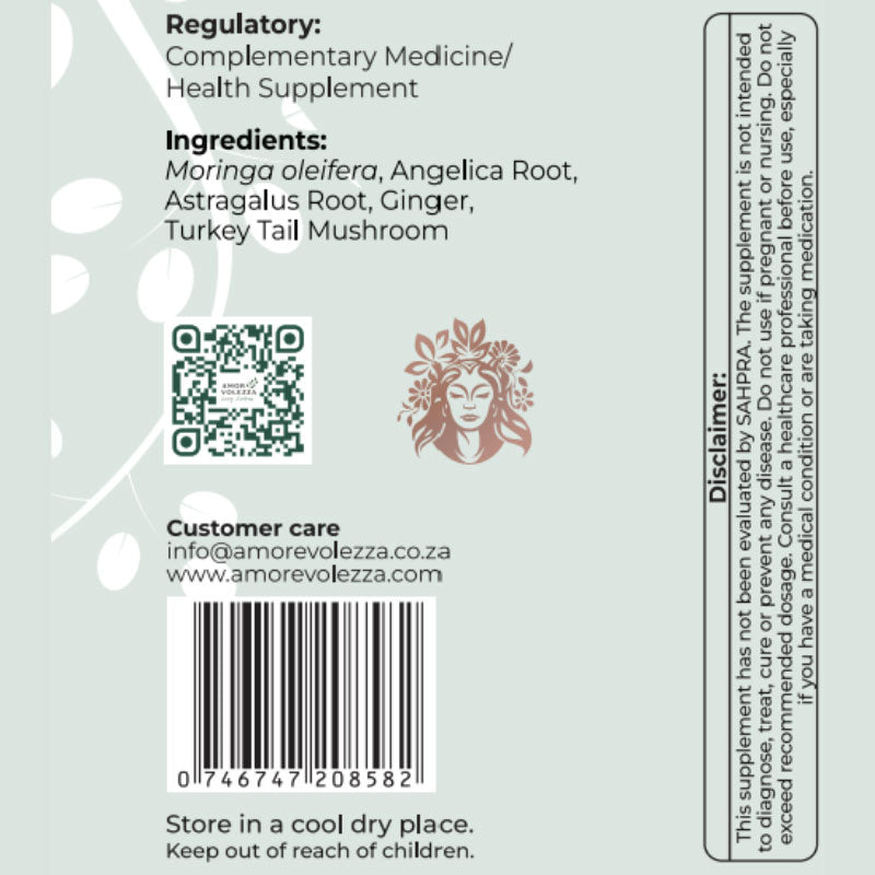 Moringa Immune Support - 120 caps