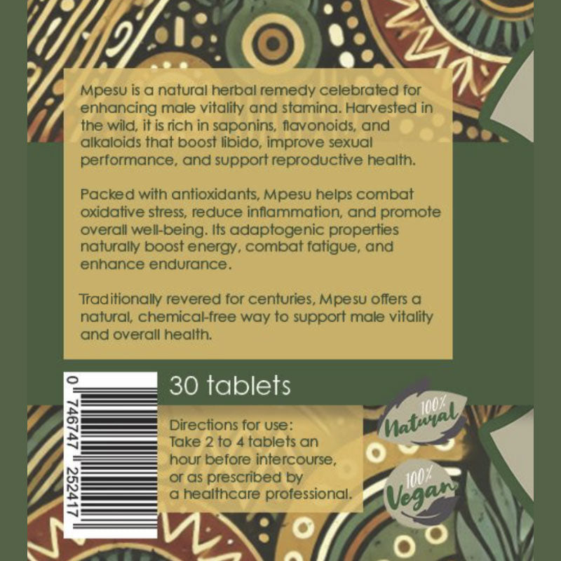 Mpesu Libido Enhancer - 30 caps
