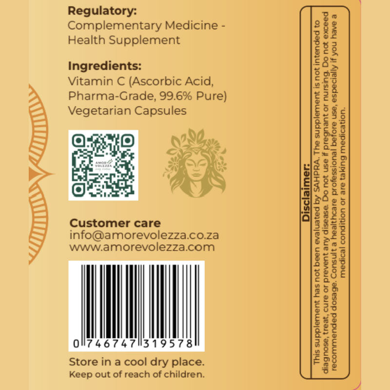 Pure C (Vitamin C – Immune Support) - 60 caps