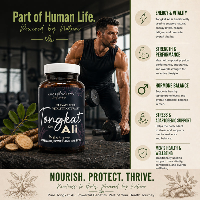 Tongkat Ali 200:1 Extract (Vitality) - 60 caps