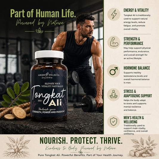 Tongkat Ali 200:1 Extract (Vitality) - 60 caps