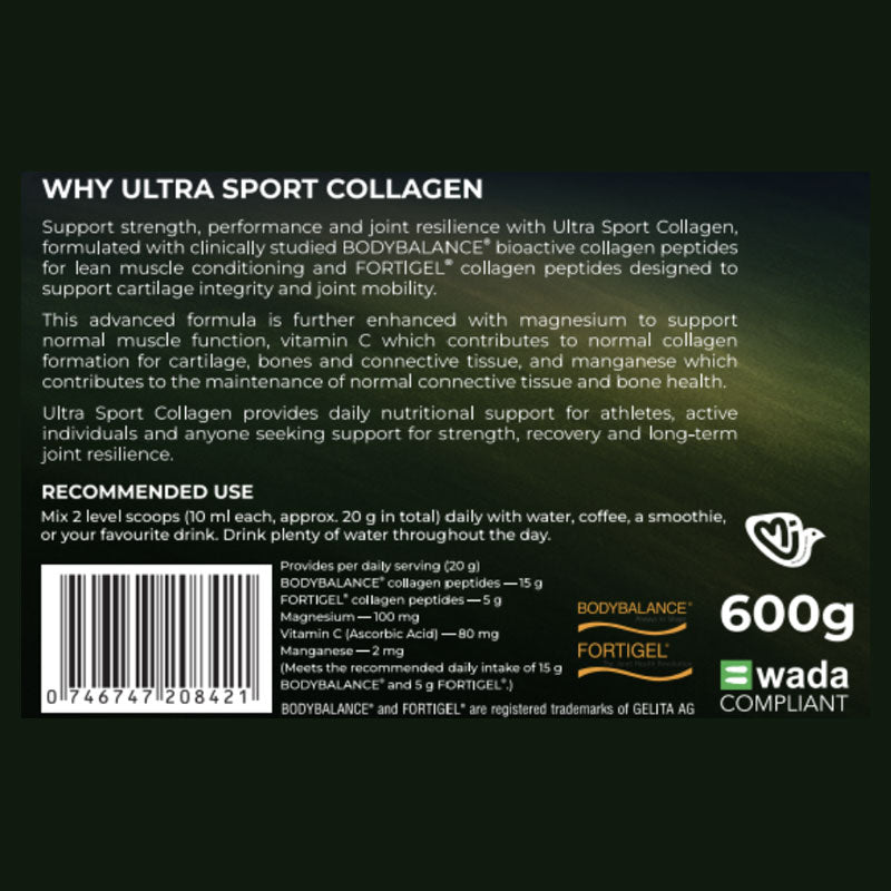 Ultra Sport WADA approved Collagen - 600g