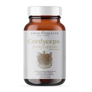 Cordyceps Medicinal Mushrooms 120 capsules. 10:1 Extract