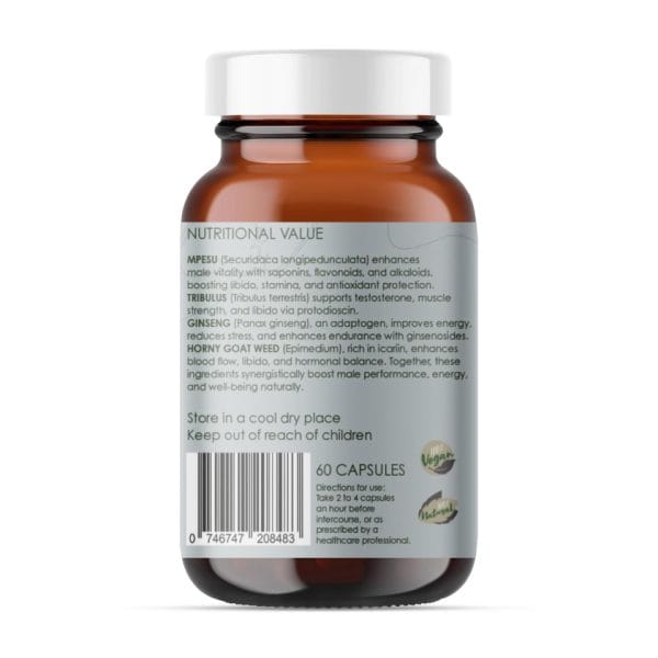 Stamina Surge 60 capsules - Image 3
