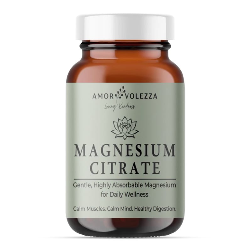 Magnesium Citrate - 60 Capsules