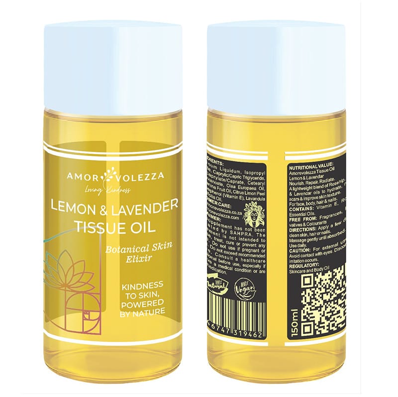 Amorevolezza Tissue Oil – Lemon & Lavender
