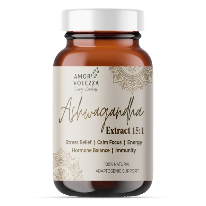 Ashwagandha Extract 15:1 - 30 Capsules
