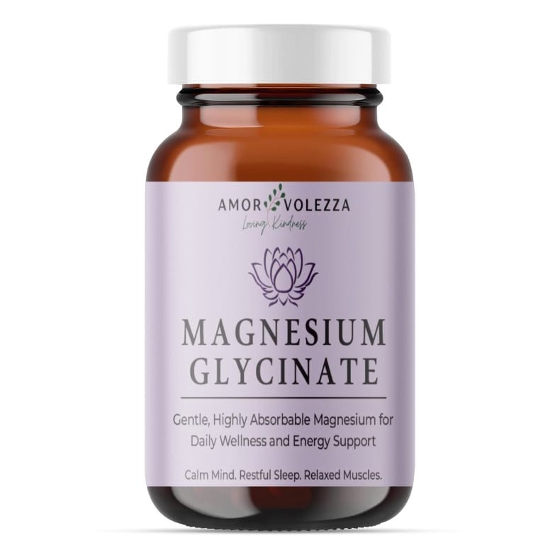 Amorevolezza Magnesium Glycinate - 60 Capsules
