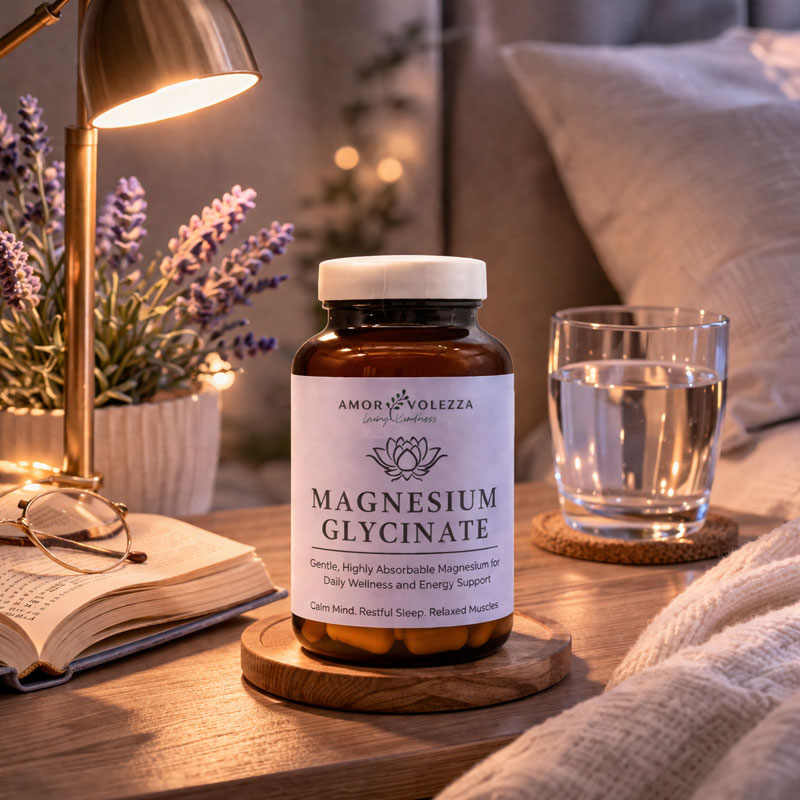 Amorevolezza Magnesium Glycinate - 60 caps