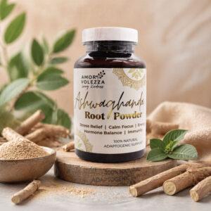 Ashwagandha Root Powder (Withania Somnifera - Stress) - 120 caps