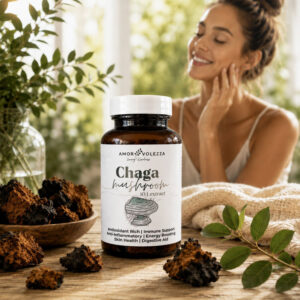 Chaga (Antioxidant Support) Medical Mushroom Extract - 120 caps