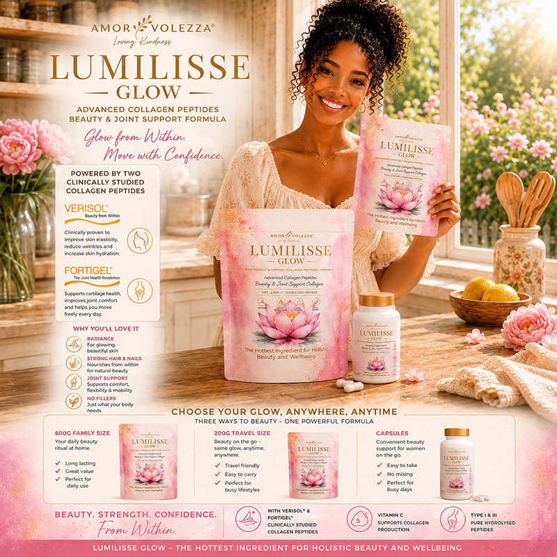 Lumilisse Glow Beauty & Joint Hydrolised Collagen Peptides I & III – 200g - Image 2