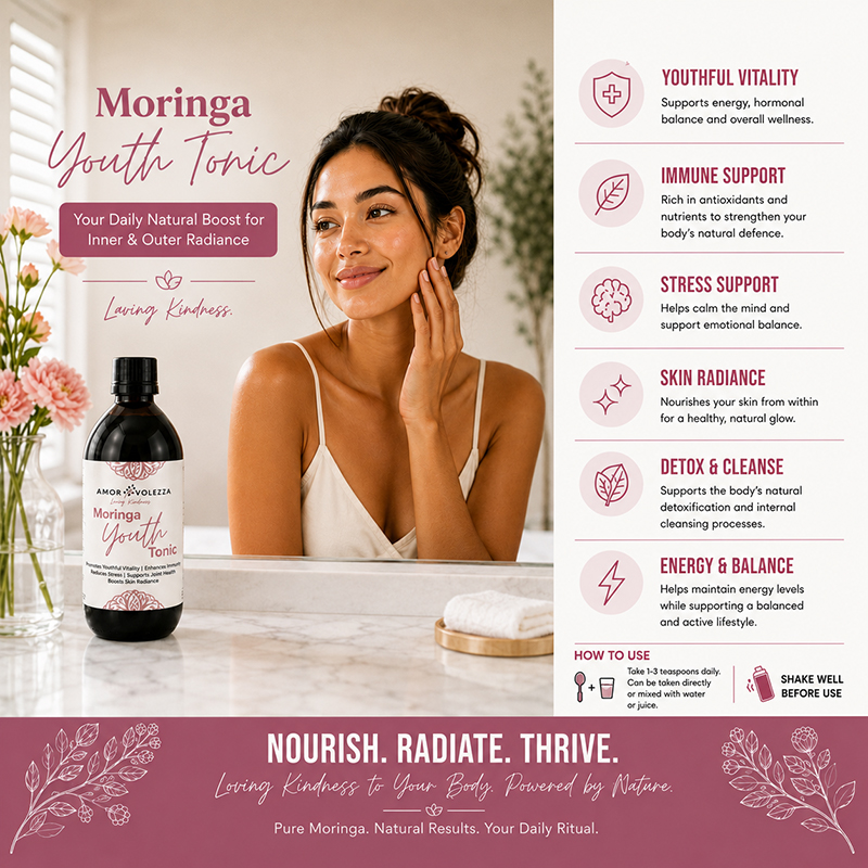 Moringa Youth Tonic (Beauty Blend) - 500ml - Image 2