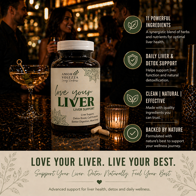 Love your liver (Liver detox support) - 60 caps - Image 2