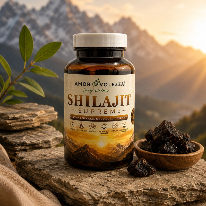 Shilajit Supreme (Energy, Focus, Vitality & Wellness Support) - 60 Caps