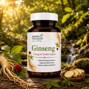 Ginseng (Energy & Vitality Support) 60 caps